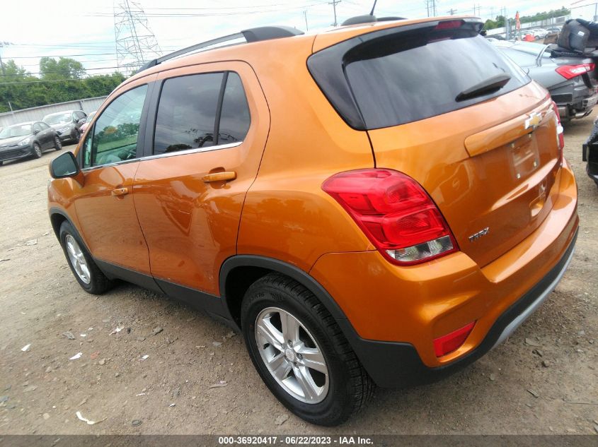 2017 CHEVROLET TRAX LT - 3GNCJLSB6HL149108