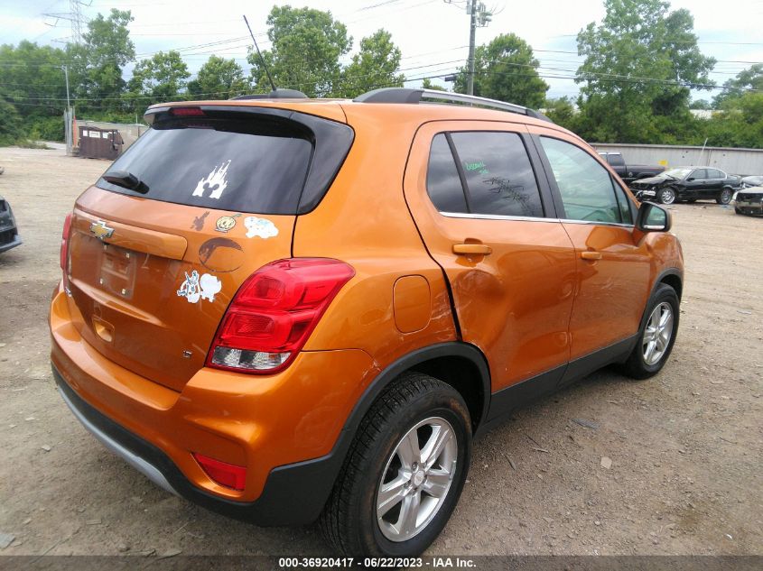 2017 CHEVROLET TRAX LT - 3GNCJLSB6HL149108