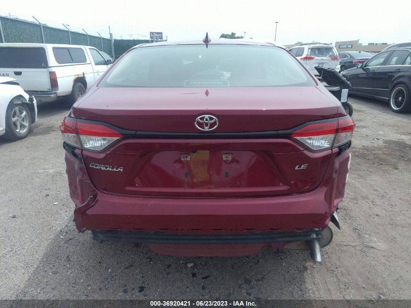 2022 TOYOTA COROLLA LE - JTDEPMAE0NJ216659