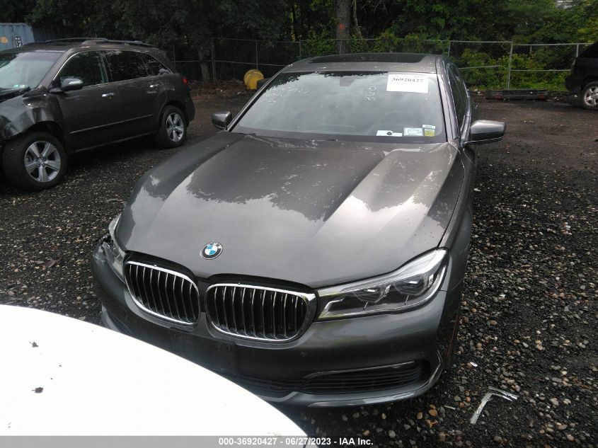 2016 BMW 7 SERIES 750I XDRIVE - WBA7F2C54GG417426