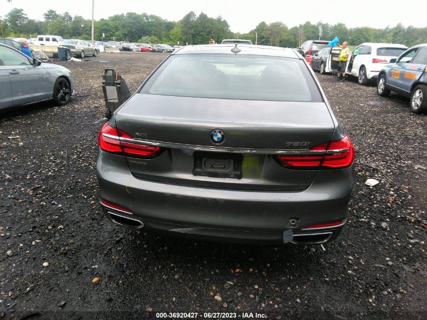 2016 BMW 7 SERIES 750I XDRIVE - WBA7F2C54GG417426
