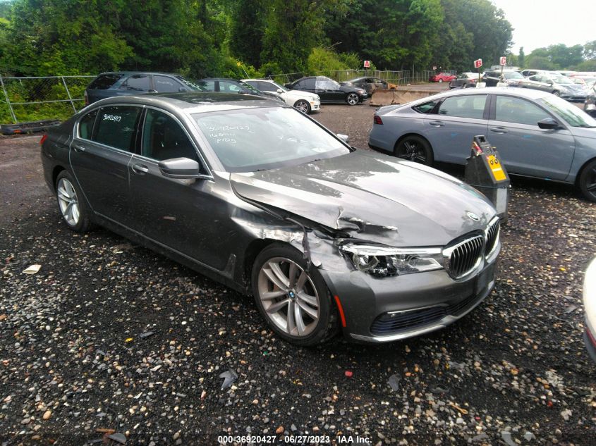 2016 BMW 7 SERIES 750I XDRIVE - WBA7F2C54GG417426