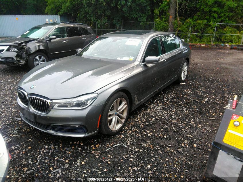 2016 BMW 7 SERIES 750I XDRIVE - WBA7F2C54GG417426