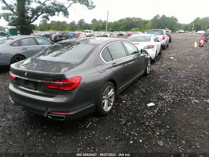 2016 BMW 7 SERIES 750I XDRIVE - WBA7F2C54GG417426