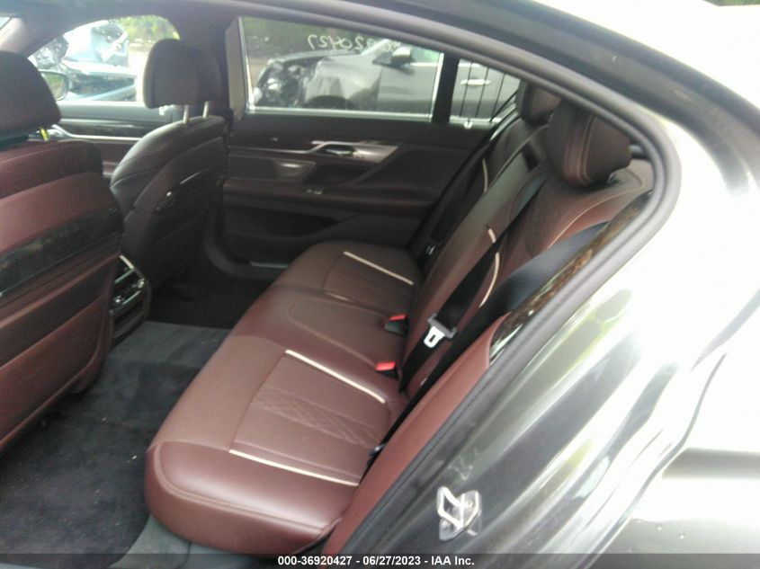 2016 BMW 7 SERIES 750I XDRIVE - WBA7F2C54GG417426