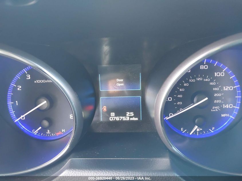 2016 SUBARU LEGACY 2.5I PREMIUM - 4S3BNAC62G3057759