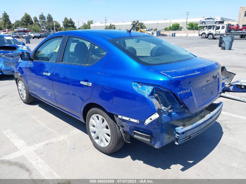 2017 NISSAN VERSA SEDAN SV - 3N1CN7AP8HL837504