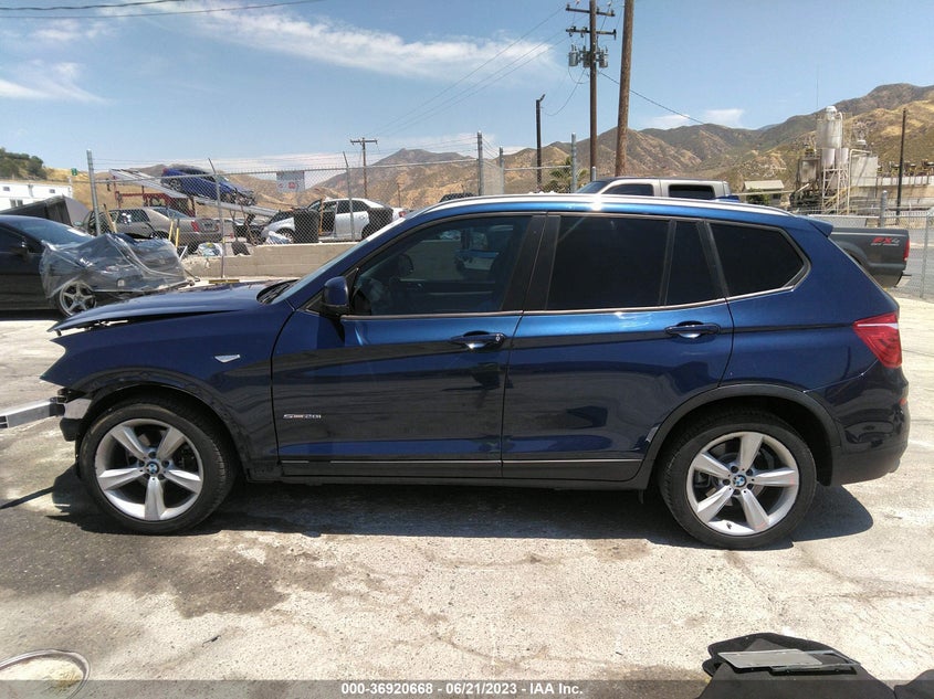 VIN 5UXWZ7C50H0T44325 2017 BMW X3 SDRIVE28I