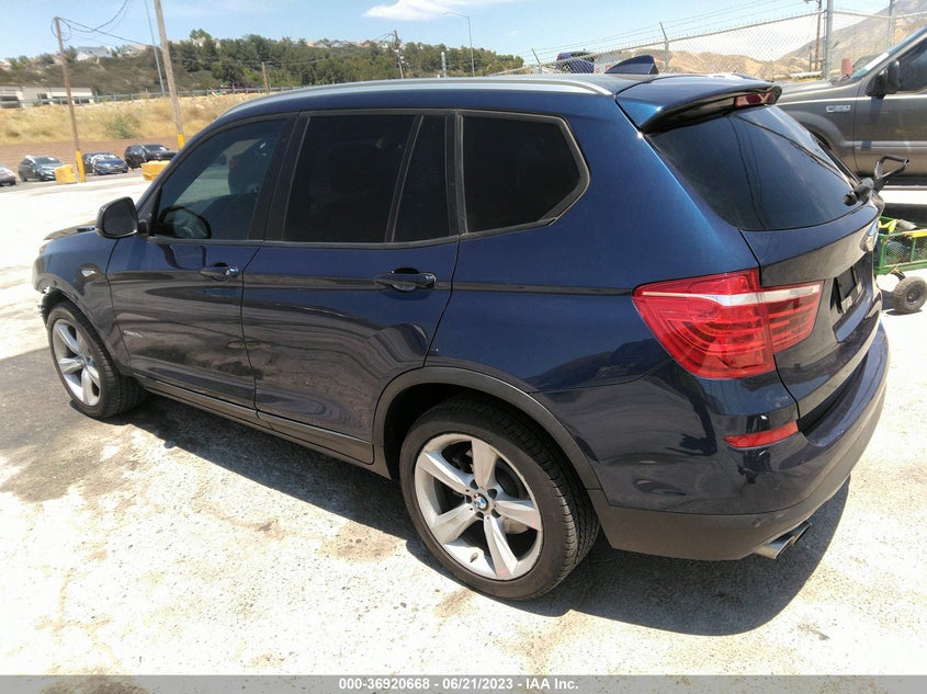 VIN 5UXWZ7C50H0T44325 2017 BMW X3 SDRIVE28I