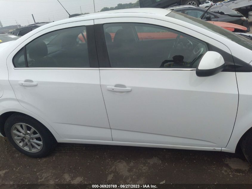 2017 CHEVROLET SONIC LT - 1G1JD5SH6H4148918