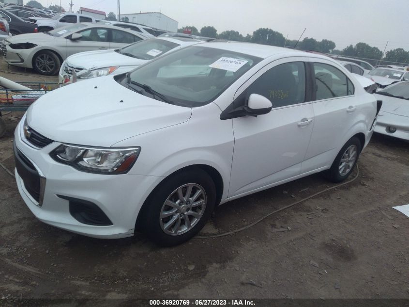 2017 CHEVROLET SONIC LT - 1G1JD5SH6H4148918