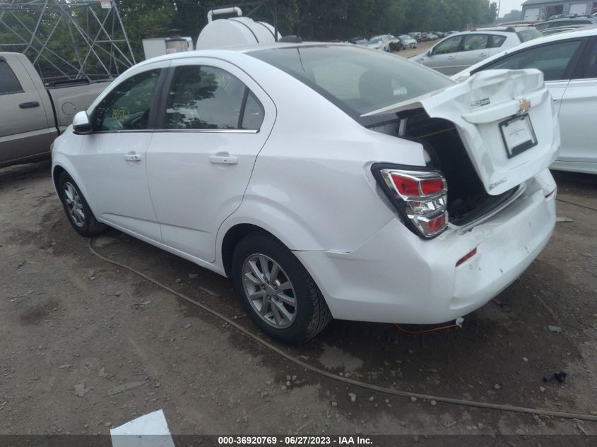 2017 CHEVROLET SONIC LT - 1G1JD5SH6H4148918