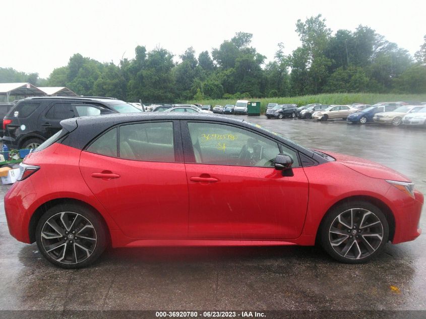 2021 TOYOTA COROLLA HATCHBACK XSE JTNC4MBE8M3143215