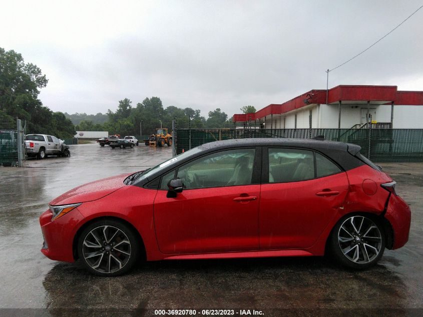 2021 TOYOTA COROLLA HATCHBACK XSE JTNC4MBE8M3143215