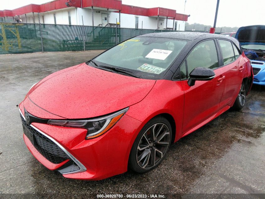 2021 TOYOTA COROLLA HATCHBACK XSE JTNC4MBE8M3143215