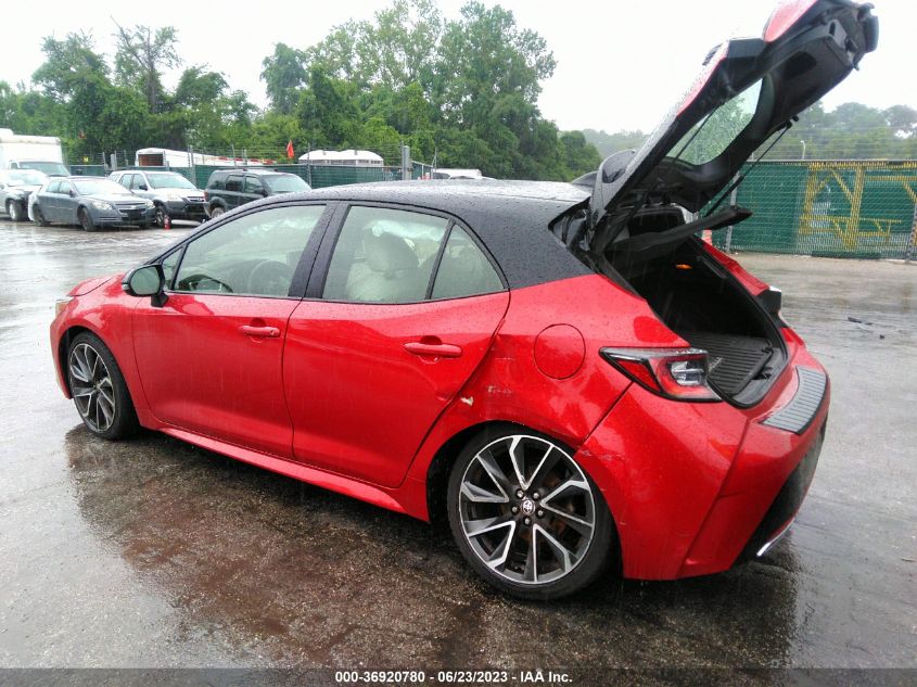 2021 TOYOTA COROLLA HATCHBACK XSE JTNC4MBE8M3143215