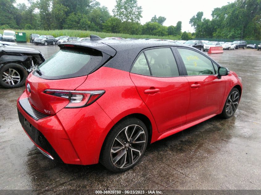 2021 TOYOTA COROLLA HATCHBACK XSE JTNC4MBE8M3143215