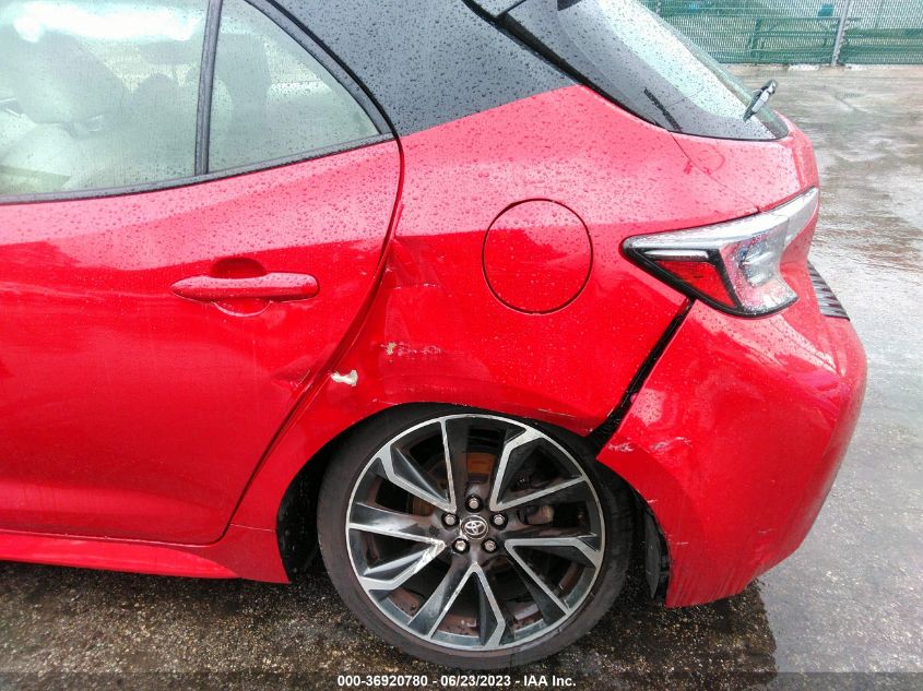 2021 TOYOTA COROLLA HATCHBACK XSE JTNC4MBE8M3143215