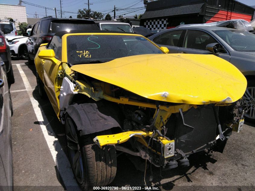 2018 CHEVROLET CAMARO 1LT - 1G1FB3DS6J0124561