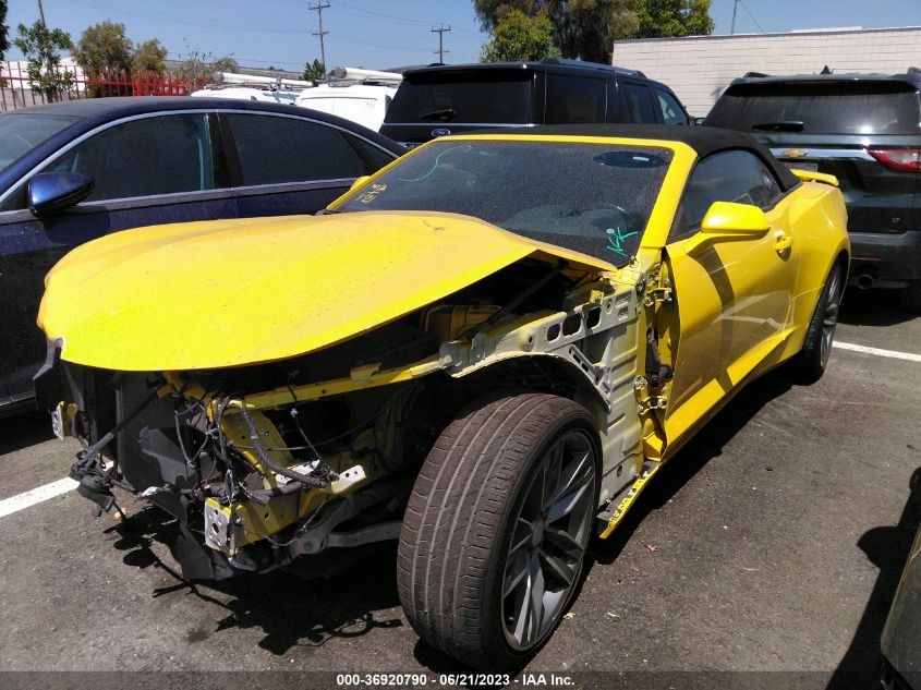 2018 CHEVROLET CAMARO 1LT - 1G1FB3DS6J0124561