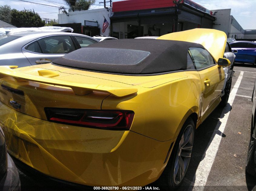 2018 CHEVROLET CAMARO 1LT - 1G1FB3DS6J0124561