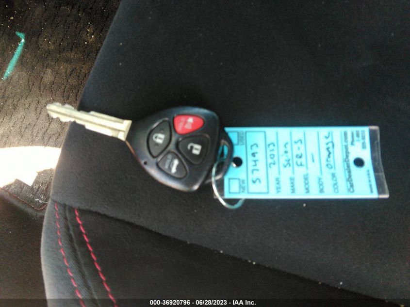 2013 TOYOTA SCION FR-S JF1ZNAA19D1701681