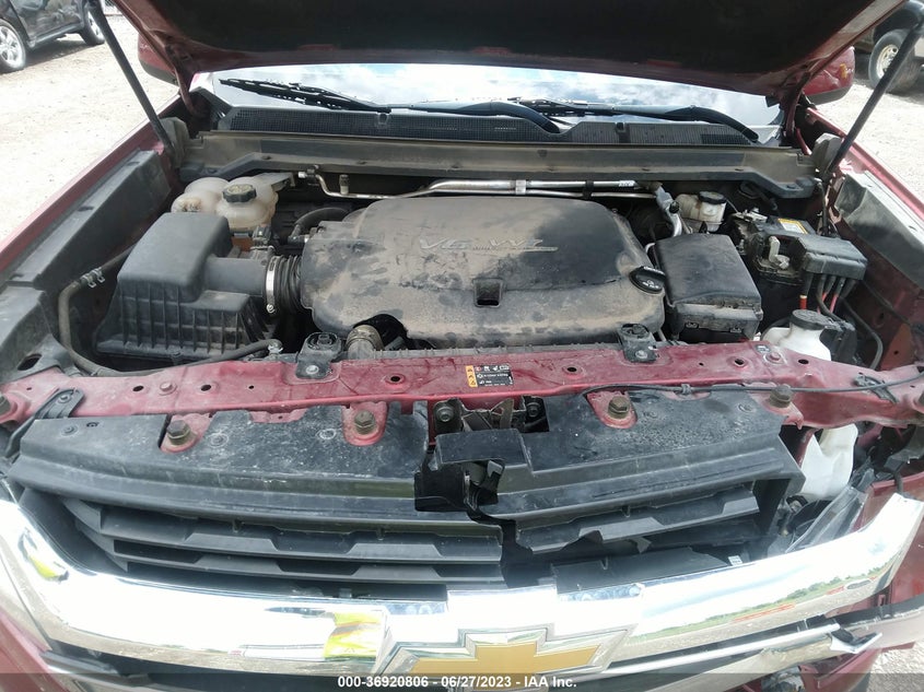 VIN 1GCGSCEN7L1212522 2020 CHEVROLET COLORADO 2WD LT