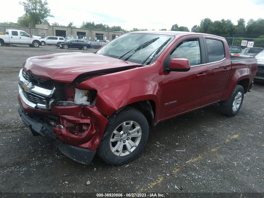 VIN 1GCGSCEN7L1212522 2020 CHEVROLET COLORADO 2WD LT