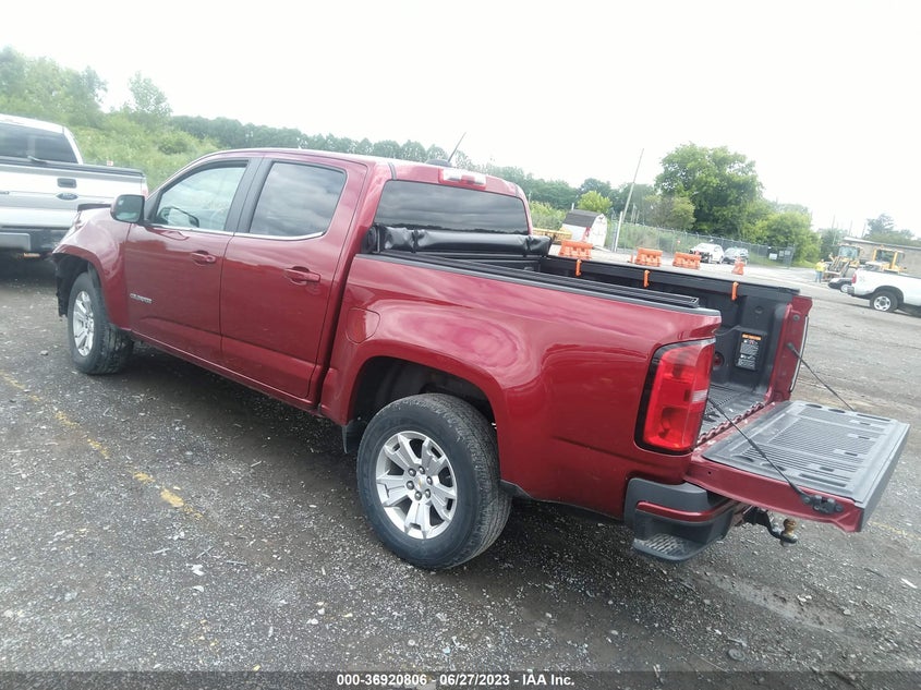 VIN 1GCGSCEN7L1212522 2020 CHEVROLET COLORADO 2WD LT