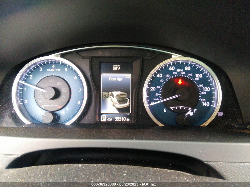 2017 TOYOTA CAMRY XLE/SE/LE/XSE - 4T1BF1FK7HU711796