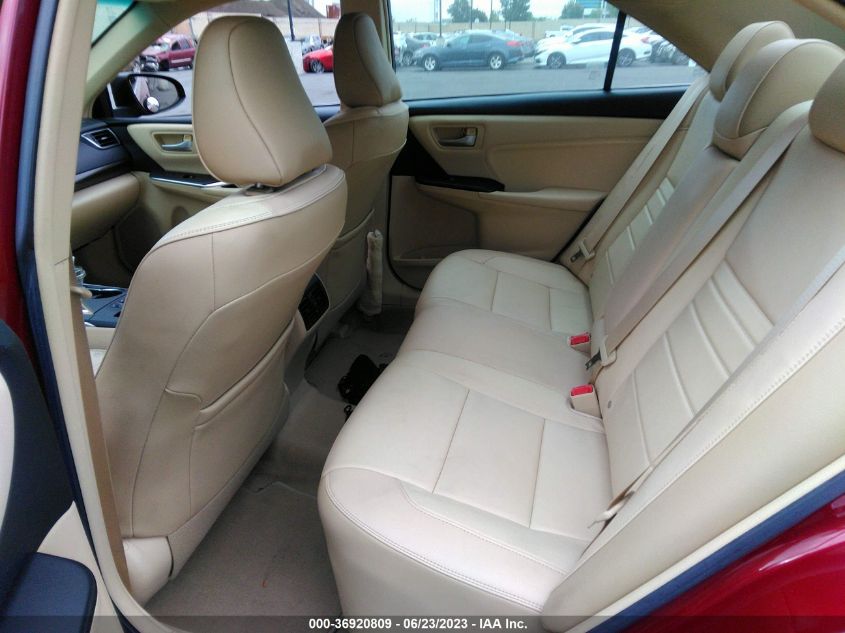 2017 TOYOTA CAMRY XLE/SE/LE/XSE - 4T1BF1FK7HU711796