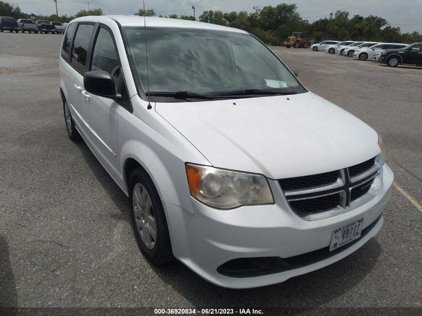 2014 DODGE GRAND CARAVAN SE - 2C4RDGBG3ER354039