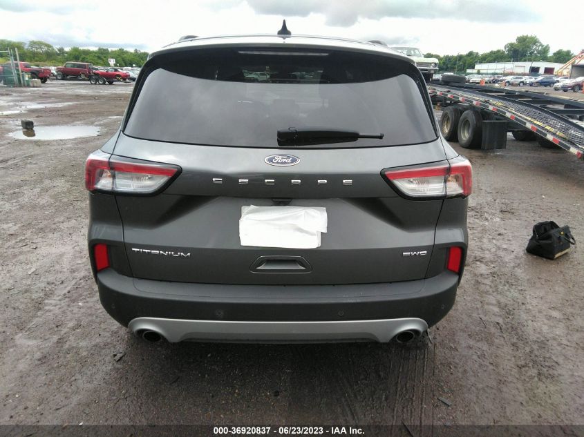 2022 FORD ESCAPE TITANIUM - 1FMCU9J98NUA56055