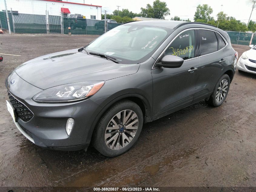 2022 FORD ESCAPE TITANIUM - 1FMCU9J98NUA56055