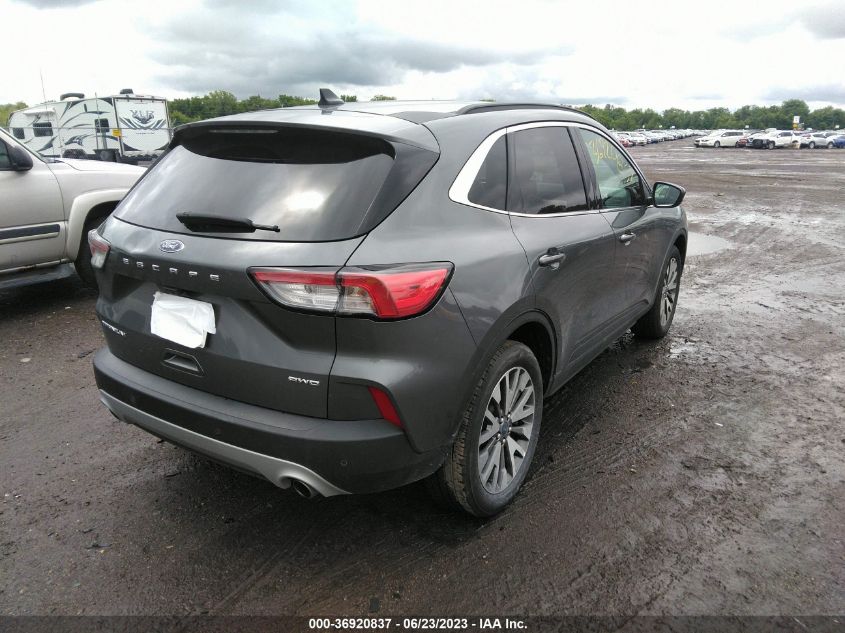 2022 FORD ESCAPE TITANIUM - 1FMCU9J98NUA56055