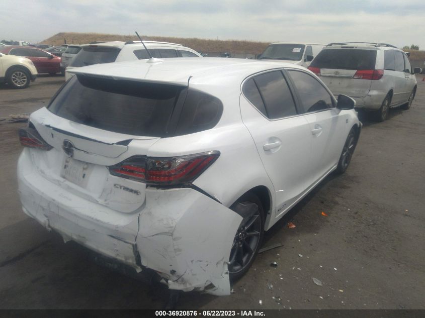 2013 LEXUS CT 200H HYBRID - JTHKD5BH2D2170754