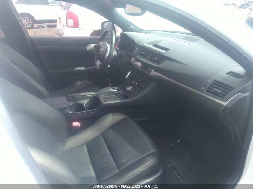 2013 LEXUS CT 200H HYBRID - JTHKD5BH2D2170754