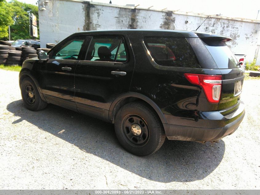 2014 FORD UTILITY POLICE 1FM5K8AR7EGB20030