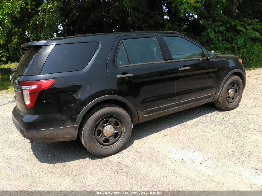 2014 FORD UTILITY POLICE 1FM5K8AR7EGB20030