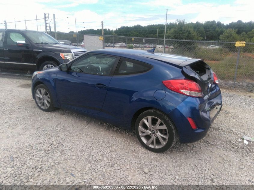 2016 HYUNDAI VELOSTER - KMHTC6AD6GU299419