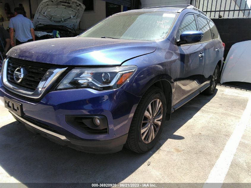 2017 NISSAN PATHFINDER SV - 5N1DR2MN6HC903297