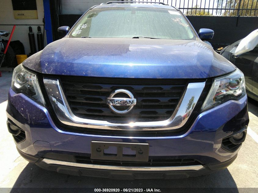 2017 NISSAN PATHFINDER SV - 5N1DR2MN6HC903297