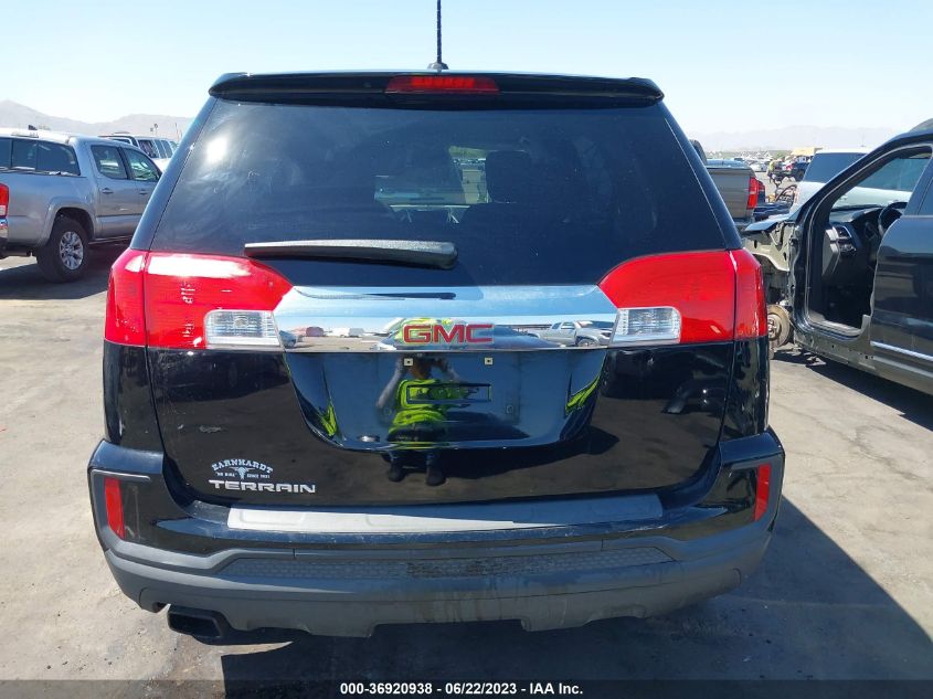 2017 GMC TERRAIN SLE - 2GKALMEK4H6342667