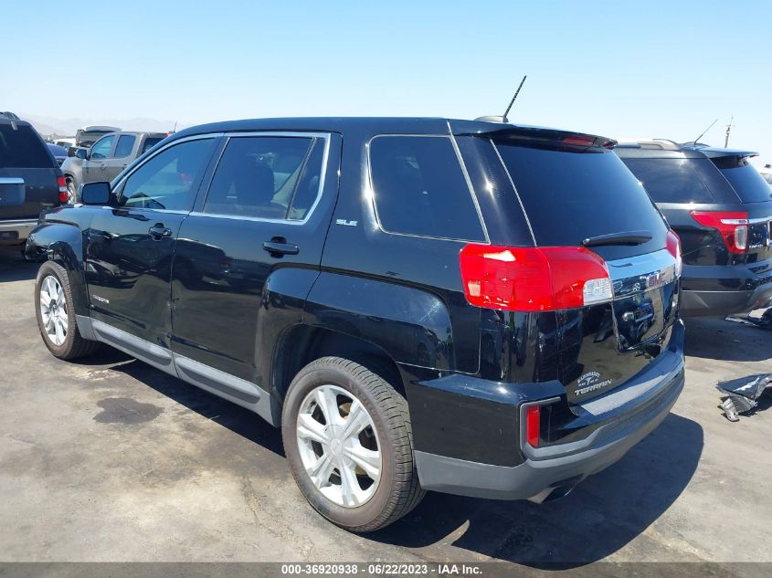 2017 GMC TERRAIN SLE - 2GKALMEK4H6342667