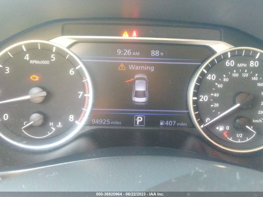 2020 NISSAN ALTIMA 2.5 SR - 1N4BL4CV3LC169811