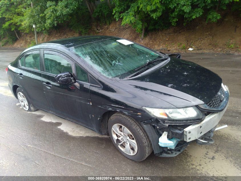 2014 HONDA CIVIC SEDAN LX - 19XFB2F58EE251981