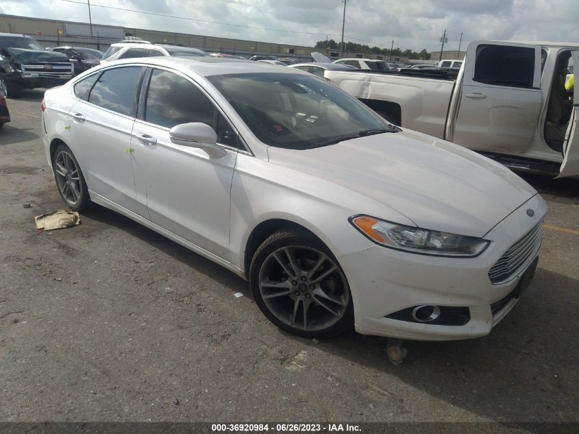 2014 FORD FUSION TITANIUM - 3FA6P0K97ER184514