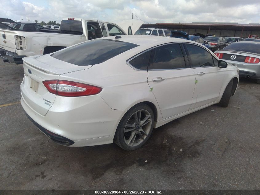 2014 FORD FUSION TITANIUM - 3FA6P0K97ER184514