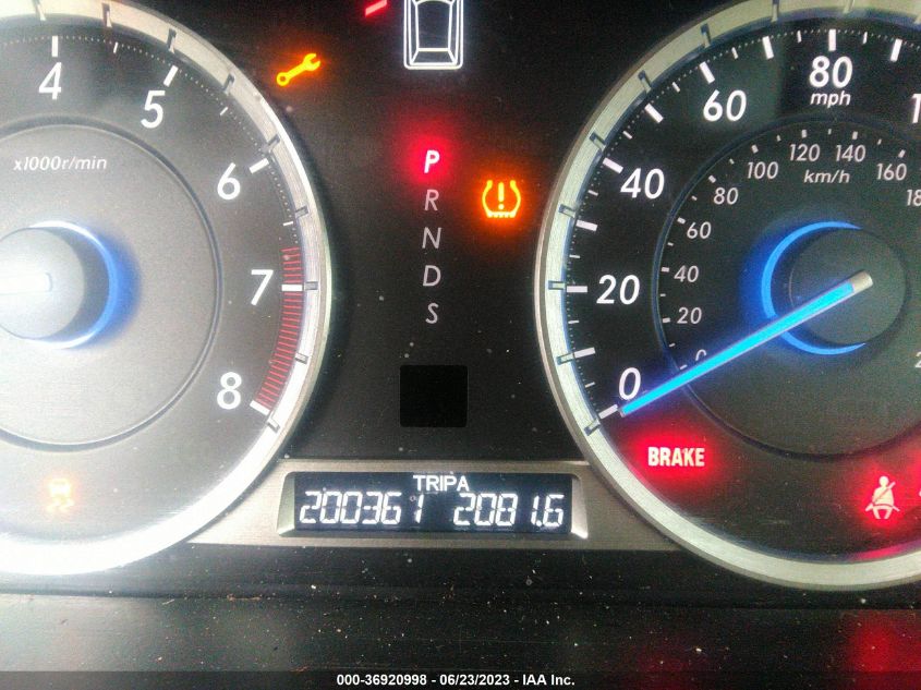 2013 HONDA CROSSTOUR EX-L 5J6TF2H57DL006397