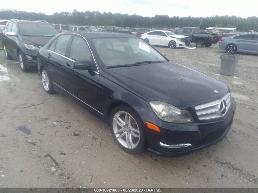 2013 MERCEDES-BENZ C-CLASS C 250 - WDDGF4HB9DR269759